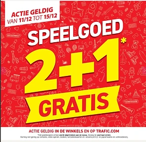 Trafic ✨ 2 + 1 gratis op speelgoed